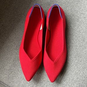 Rothy’s - The Point - Bright Red - Brand New